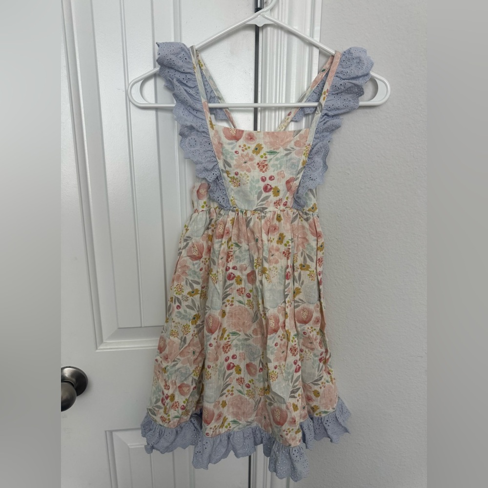 Cheeky Plum Floral Ruffled Tiered Sundress